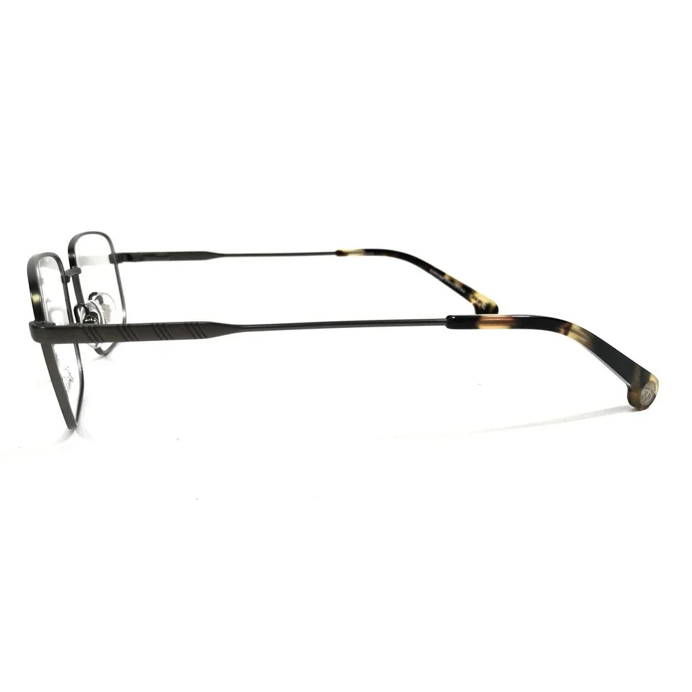 Brooks Brothers Eyeglasses Frames BB1034 1512 Grey Square Wire Rim 55-17-145